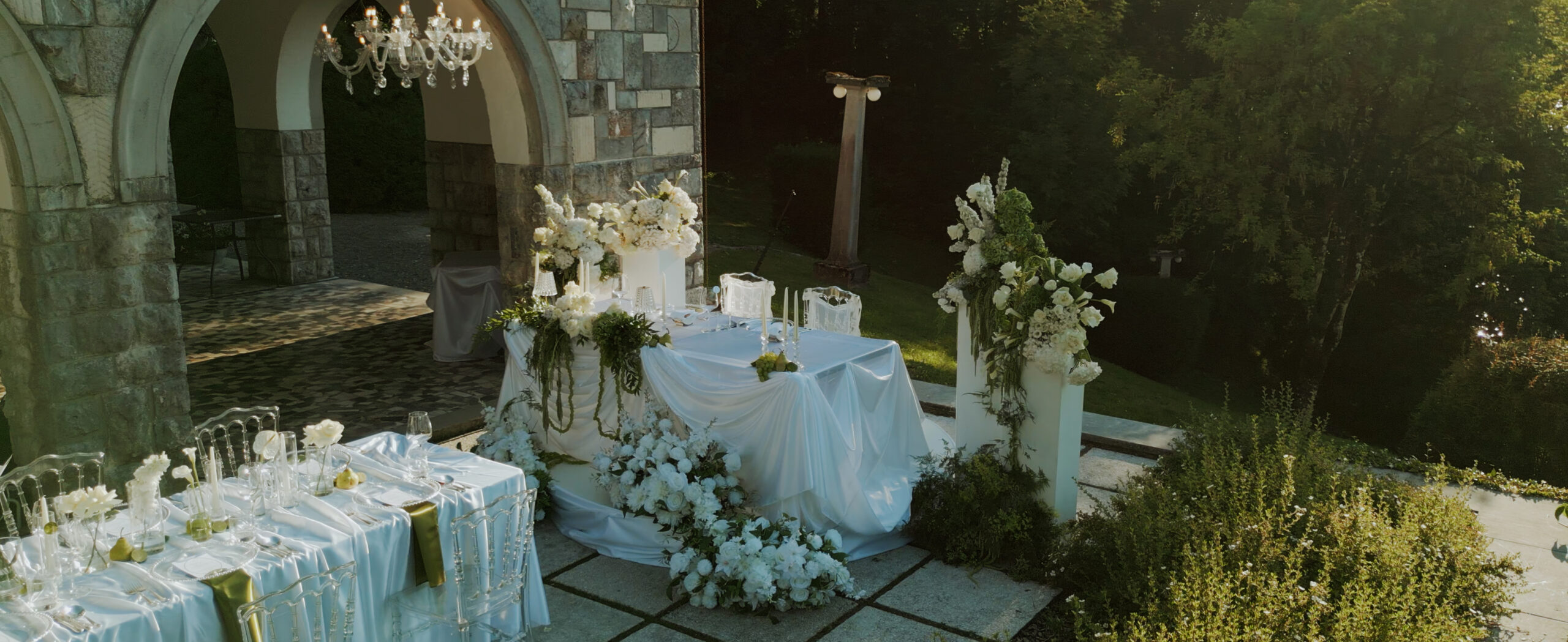 Lake Bled wedding film setting