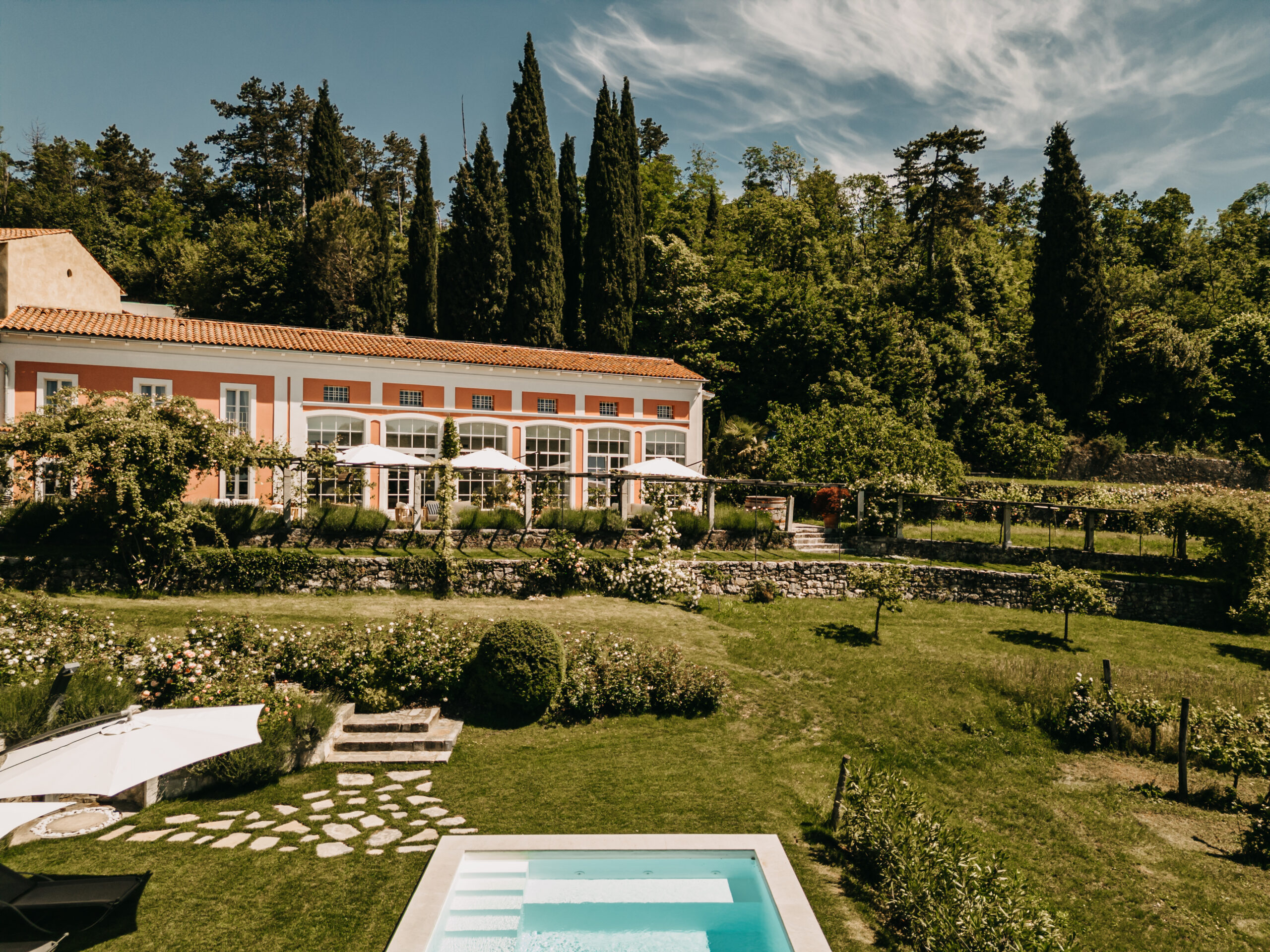 Villa Fabiani luxury hotel video production